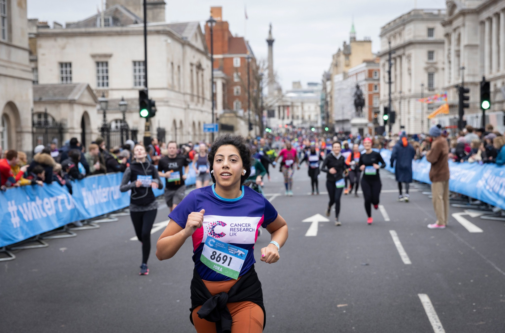 London winter run