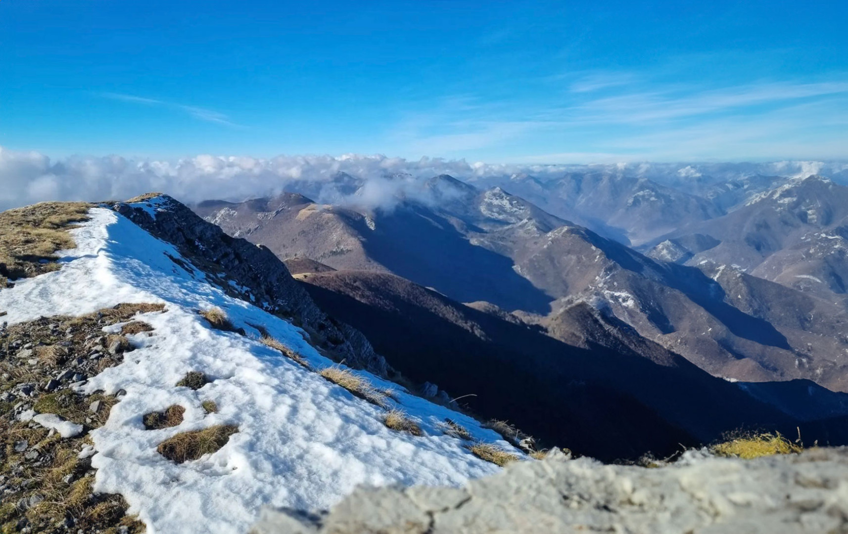 Visočica Sky Snow trail