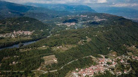 Morenic trail