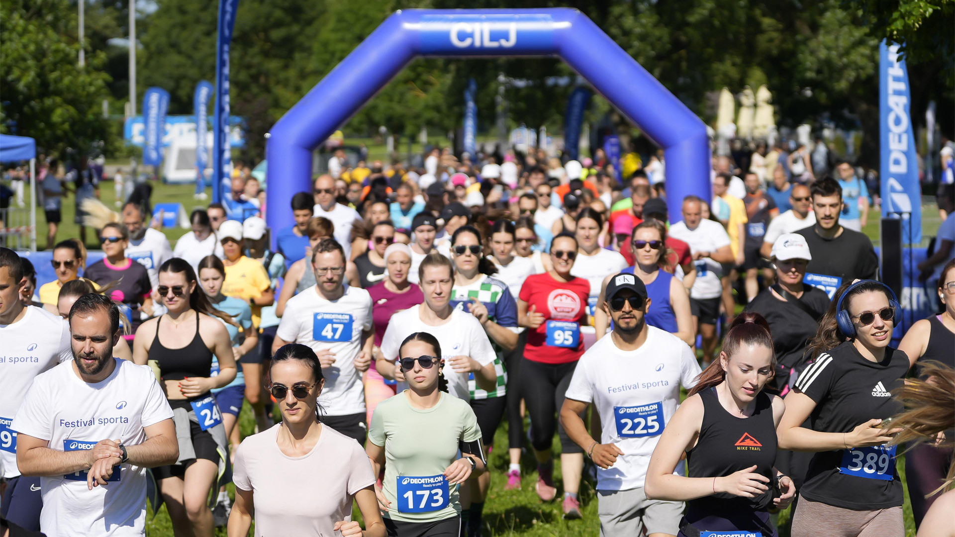 Decathlon festival sporta